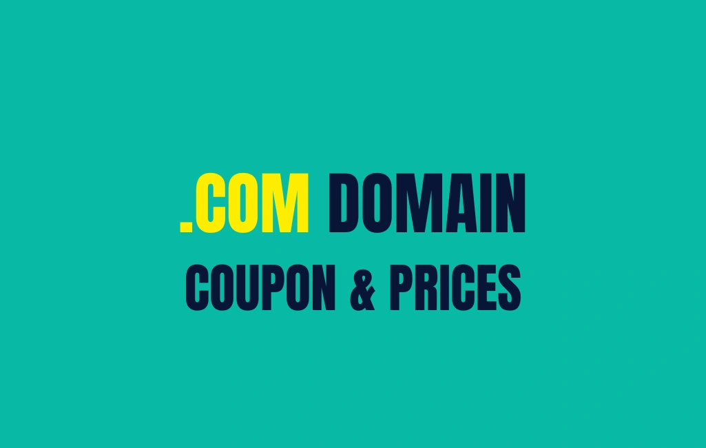 .com Domain Coupon and Prices at Spaceship
