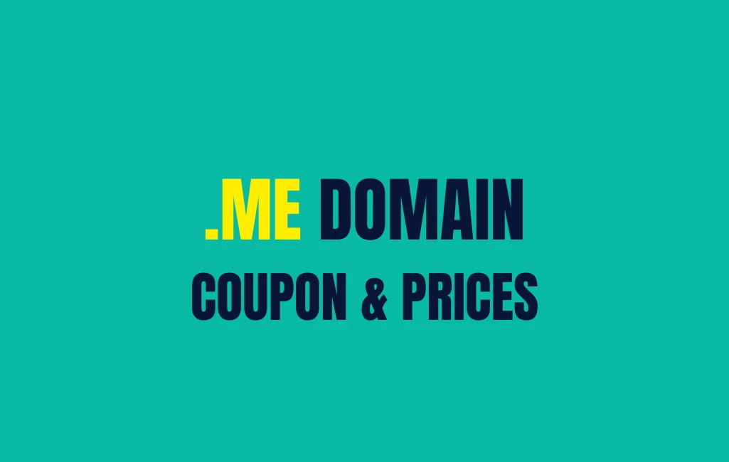 .me Domain Coupon and Prices at Spaceship