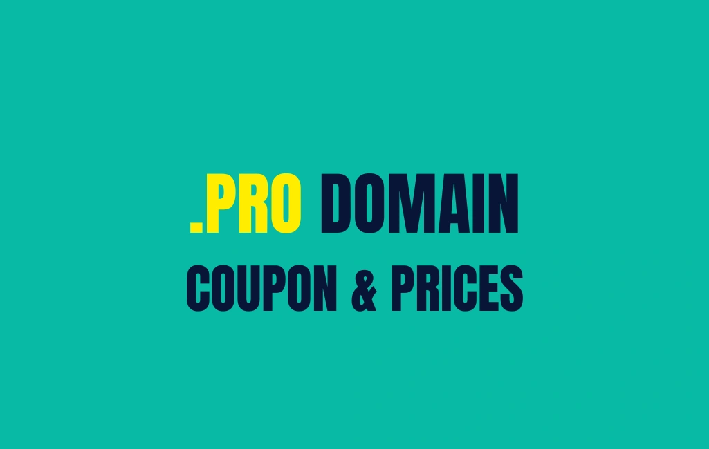 .pro Domain Coupon and Prices at Spaceship