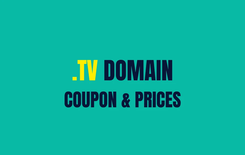 .tv Domain Coupon and Prices at Spaceship
